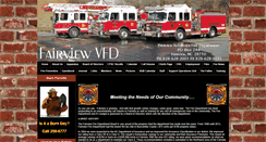 Desktop Screenshot of fairviewfire.com